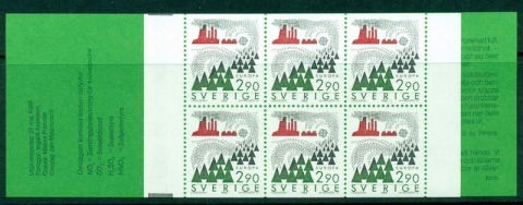 Sweden-1986-Europa-Booklet-MUH-Lot17627