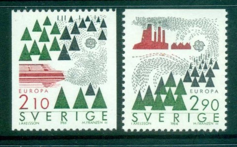 Sweden-1986-Europa-lot84102