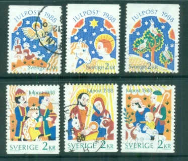 Sweden-1988-Xmas-FU-lot84126