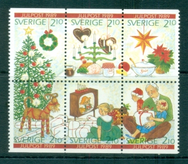 Sweden-1989-Xmas-Blk-6-MUH-lot84137