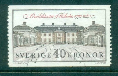 Sweden-1990-Ovedskloster-Palace-FU-lot84147