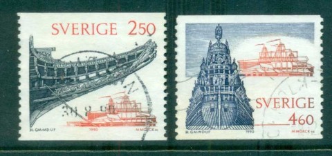 Sweden-1990-Wasa-Nautical-Museum-FU-lot84142