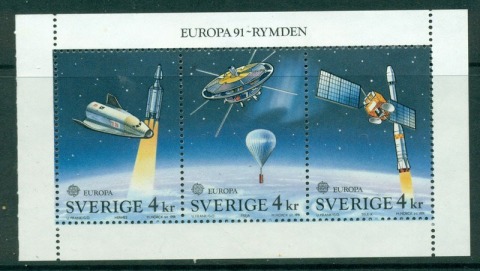 Sweden-1991-Europa-Booklet-Pane-MUH-Lot17630