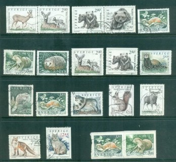 Sweden-1992-96-Wildlife-Asst-FU-lot84187