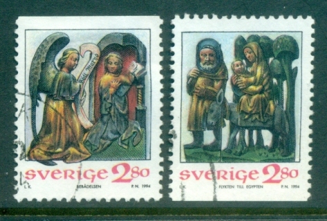 Sweden-1994-Xmas-FU-lot84200