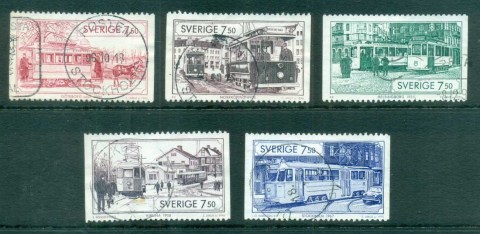 Sweden-1995-Trams-FU-lot84205