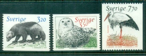 Sweden-1996-Wild-Animals-MUH-lot84221