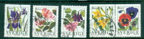 Sweden-1997-Flowers-FU-lot84228