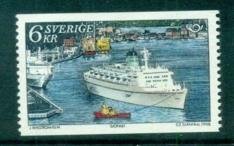 Sweden-1998-Cruise-Ship-Albatros-MUH-lot84249