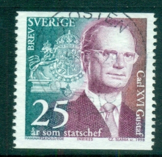 Sweden-1998-King-Carl-XVI-Gustaf-FU-lot84250