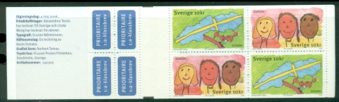 Sweden-2006-EUROPA-Stamps-Integration-through-the-Eyes-of-Young-People-booklet-MUH