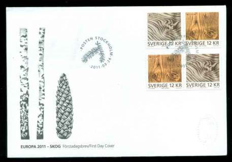 Sweden-2011-Europa-FDC-lot51681