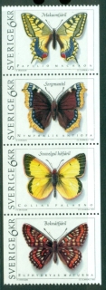 Sweden-1993-Butterflies-MUH