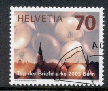 Switzerland-2003-Stamp-Day-CTO