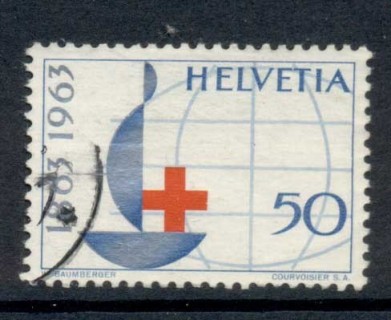 Switzerland-1963-Red-Cross-Centenary-FU