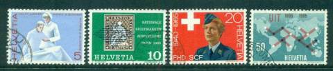 Switzerland-1965-Anniversaries-FU-lot59096