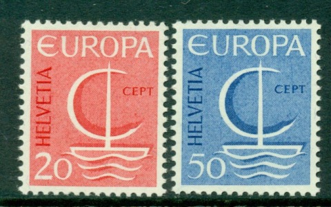 Switzerland-1966-Europa-MUH-Lot15641