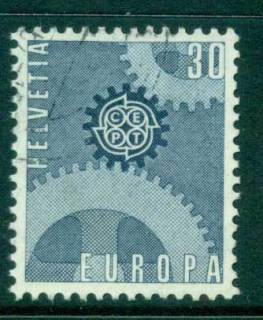 Switzerland-1967-Europa-FU-lot59099