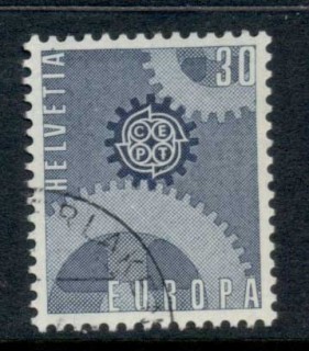 Switzerland-1967-Europa-FU