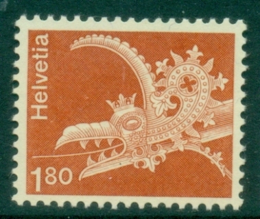 Switzerland-1973-Pictorial-Architecture-180fr-MUH