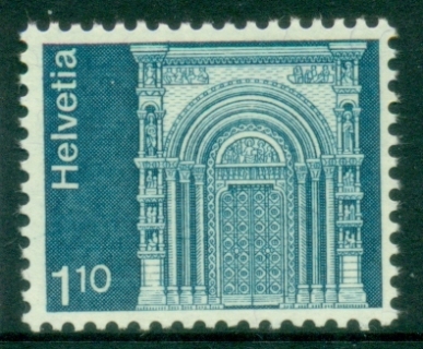 Switzerland-1975-Pictorial-Architecture-110fr-MUH
