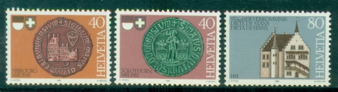 Switzerland-1981-The-500th-Anniversary-of-Freiburg-Solothurn-and-Stanser-Verkommnis-MUH