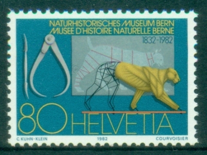 Switzerland-1982-The-150th-Anniversary-of-the-National-History-Museum-Bern-MUH