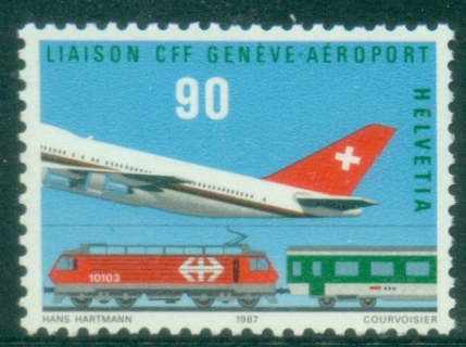 Switzerland-1987-Geneva-Airport-Train-Airplanes-MUH