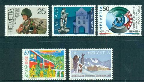 Switzerland-1989-Military-Post