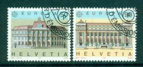 Switzerland-1990-Europa-CTO-lot58992