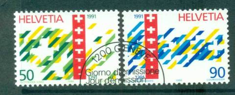 Switzerland-1990-Swiss-Confederation-CTO-lot58994