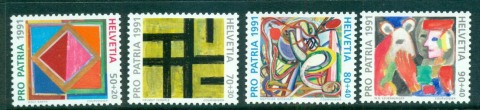 Switzerland-1991-Art-Culture-MUH-lot59003