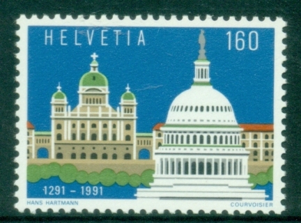 Switzerland-1991-Swiss-Parliament-MUH