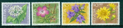 Switzerland-1991-Woodland-Flowers-MUH-lot59004