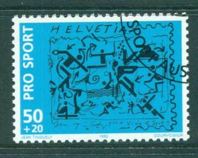 Switzerland-1992-National-Sports-Federation-CTO-lot58931