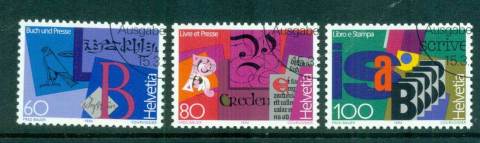 Switzerland-1994-Books-the-Press-CTO-lot58942