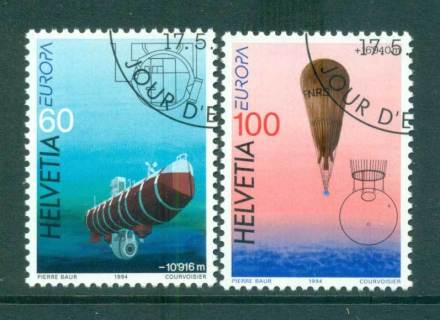 Switzerland-1994-Europa-CTO-lot58943