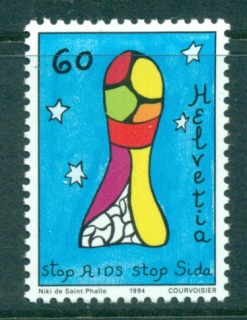 Switzerland-1994-Stop-AIDS-MUH-lot59033