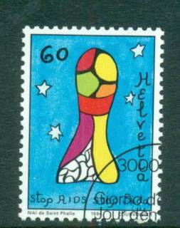 Switzerland-1994-Stop-HIV-CTO-lot58945