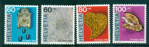 Switzerland-1994-Swiss-Folk-Art-MUH-lot59006