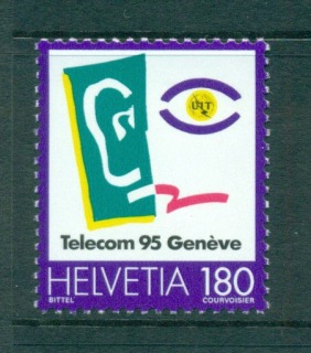 Switzerland-1995-Telecom-95-MUH-lot59039