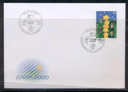 Switzerland-2000-Europa-Field-of-Stars-FDC