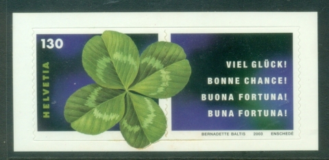 Switzerland-2003-Four-Leaf-Clover-MUH