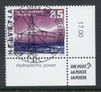 Switzerland-2004-Stamp-day-CTO