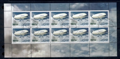 Switzerland-2004-Zeppelin-NT-Sheetlet-CTO