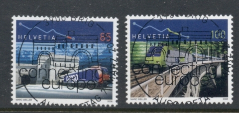 Switzerland-2006-Railroad-Anniversaries-CTO