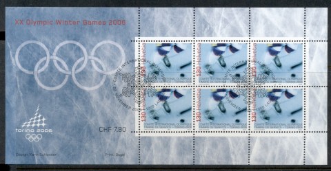 Switzerland-2006-UPU-Winter-Olympics-Curling-sheetlet-CTO