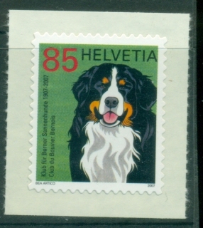 Switzerland-2007-The-100th-Anniversary-of-the-Swiss-Bernese-Dog-Club-MUH