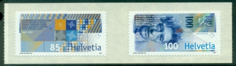 Switzerland-2007-The-100th-Anniversary-of-the-Swiss-National-Bank-MUH
