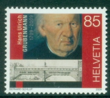 Switzerland-2009-The-300th-Anniversary-of-the-Birth-of-Hans-Ulrich-Grubenmann-1709-1783-MUH